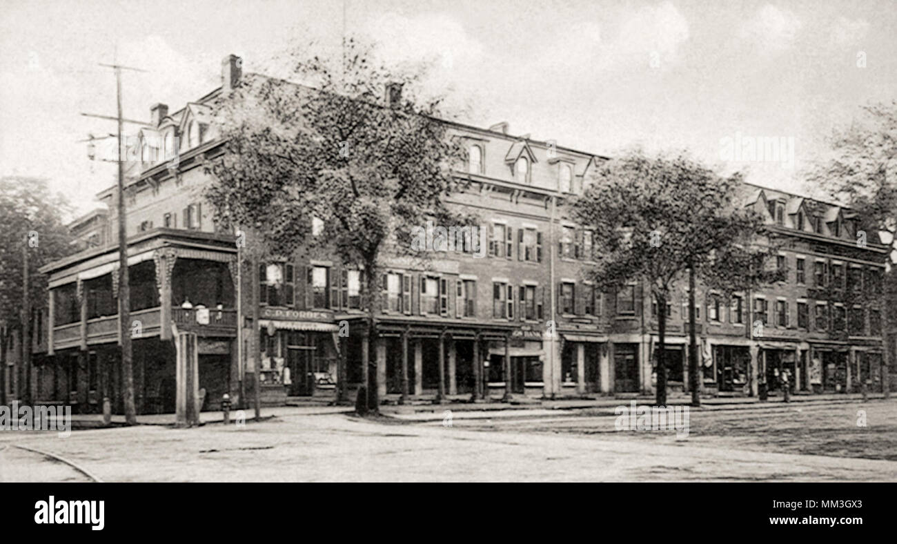 Mansion House. Greenfield. 1930 Stock Photo Alamy