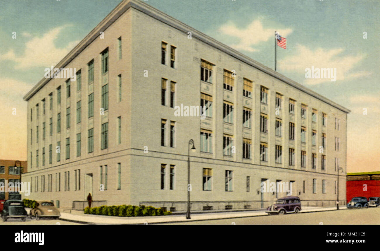 Post Office. Springfield. 1930 Stock Photo Alamy