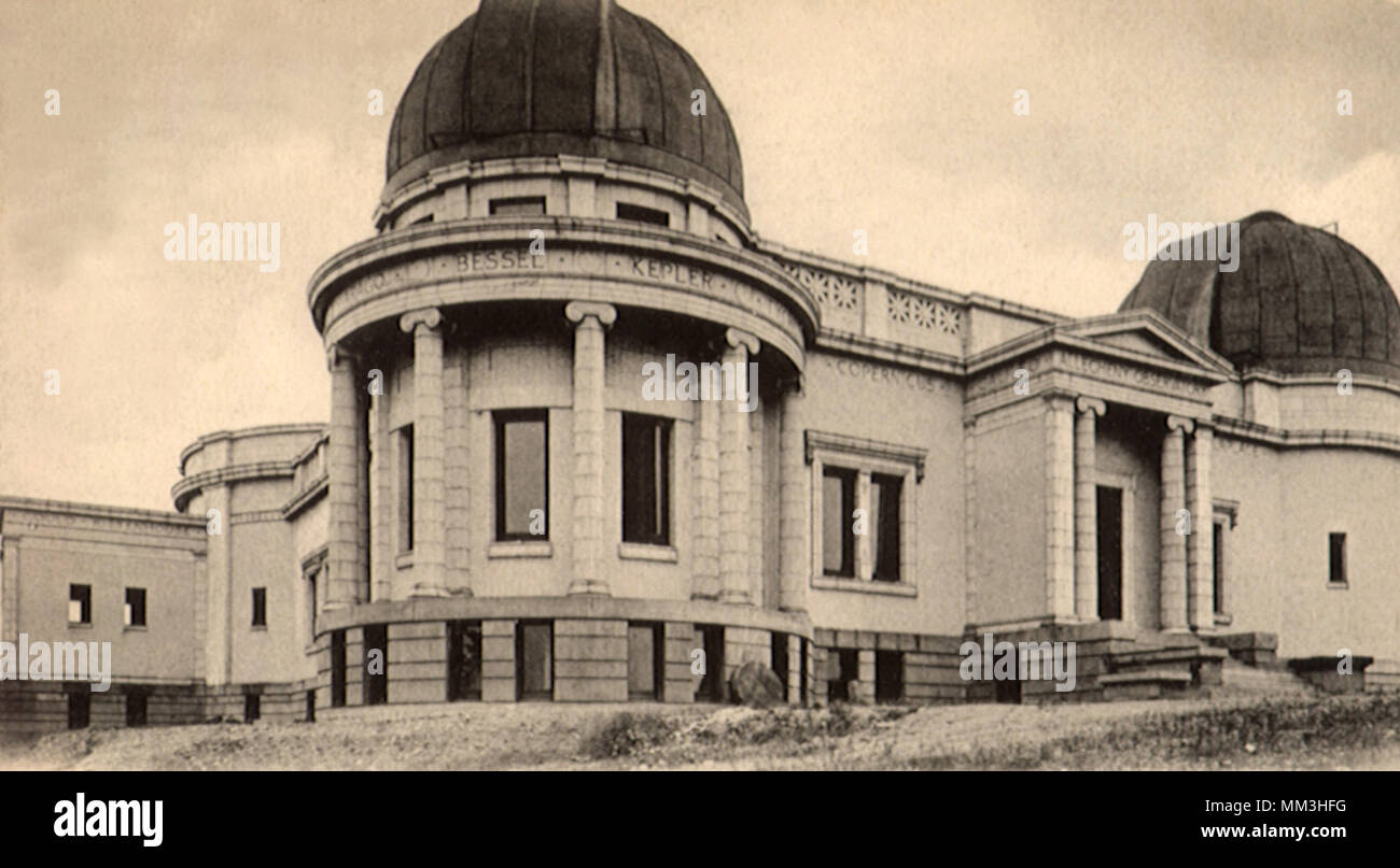 Observatory. Allegheny.1905 Stock Photo