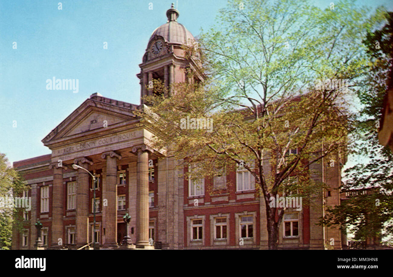 County Court House. Mercer. 1960 Stock Photo Alamy