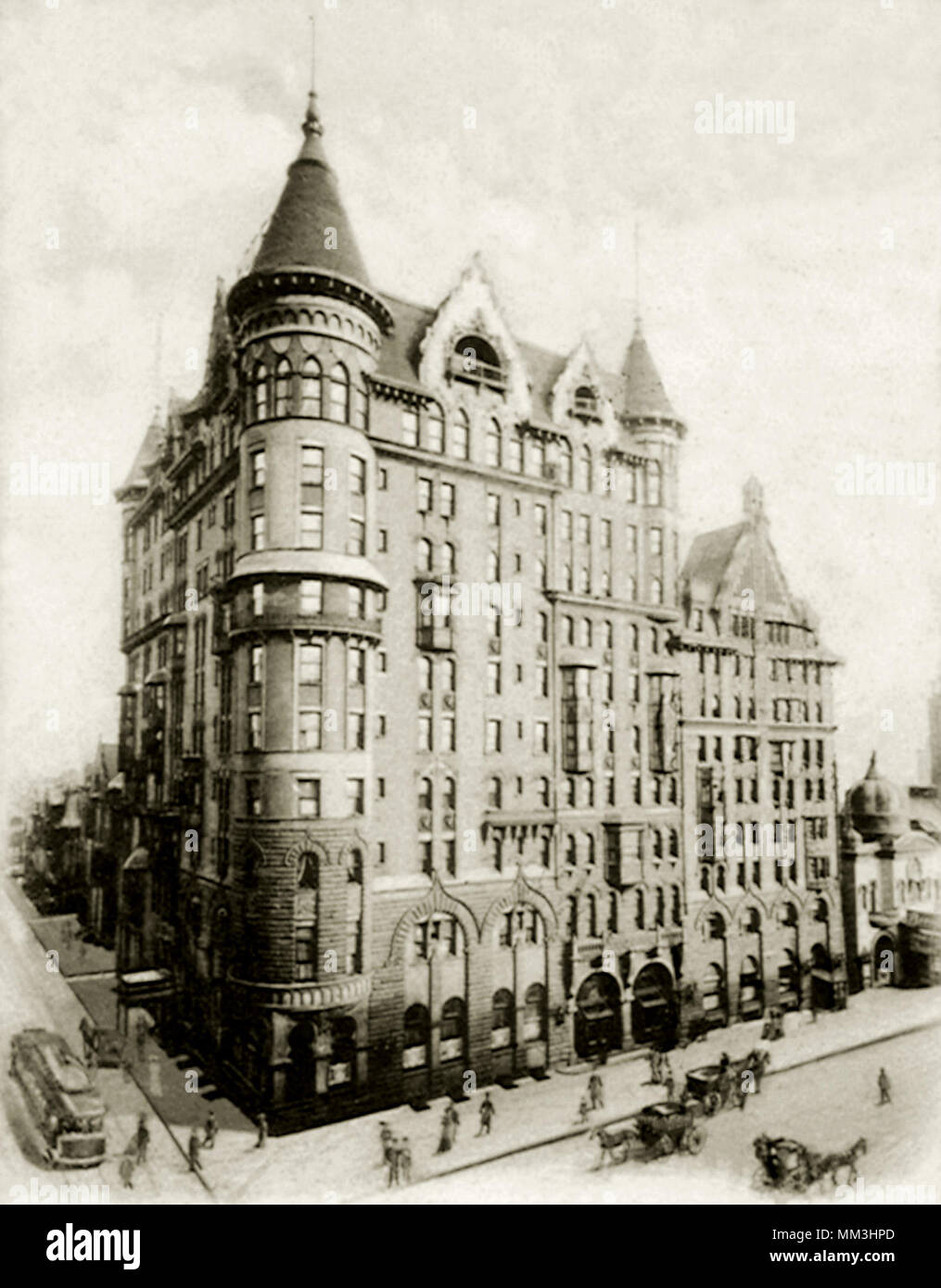 Hotel Walton. Philadelphia.1905 Stock Photo Alamy