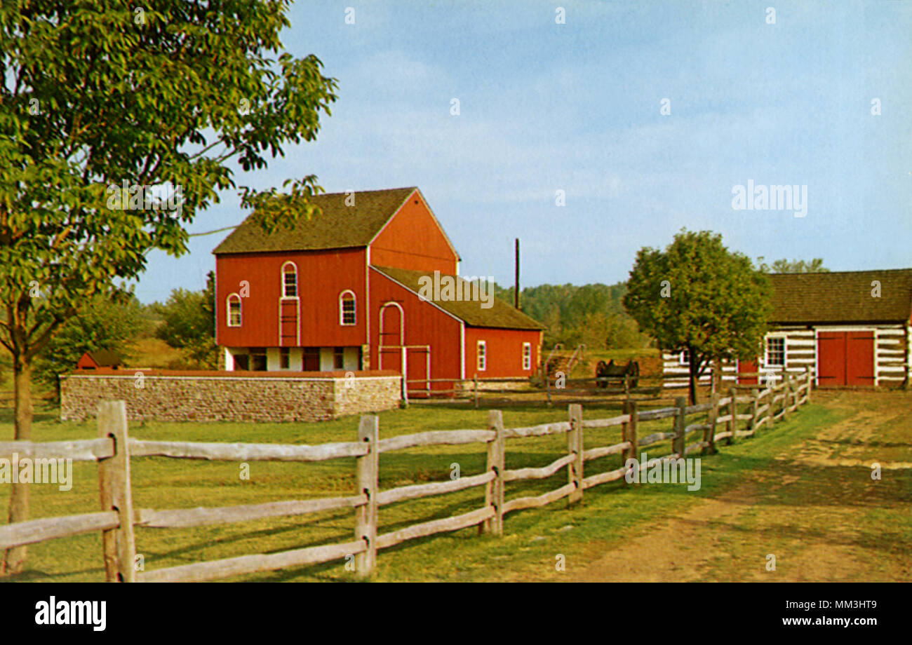 Daniel boone homestead birdsboro 1960 stock photo alamy