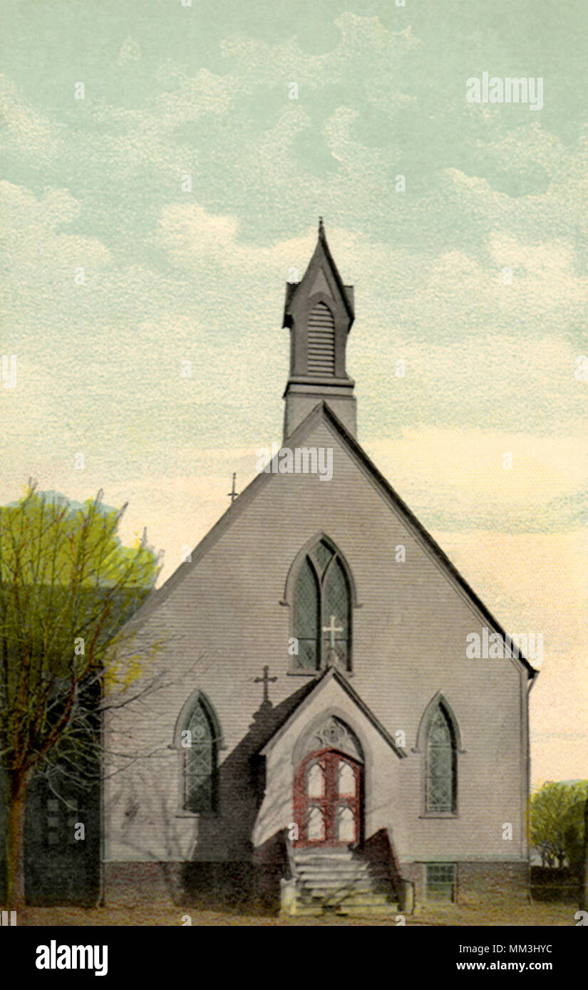 Saint Mary Church. Bristol. 1912 Stock Photo