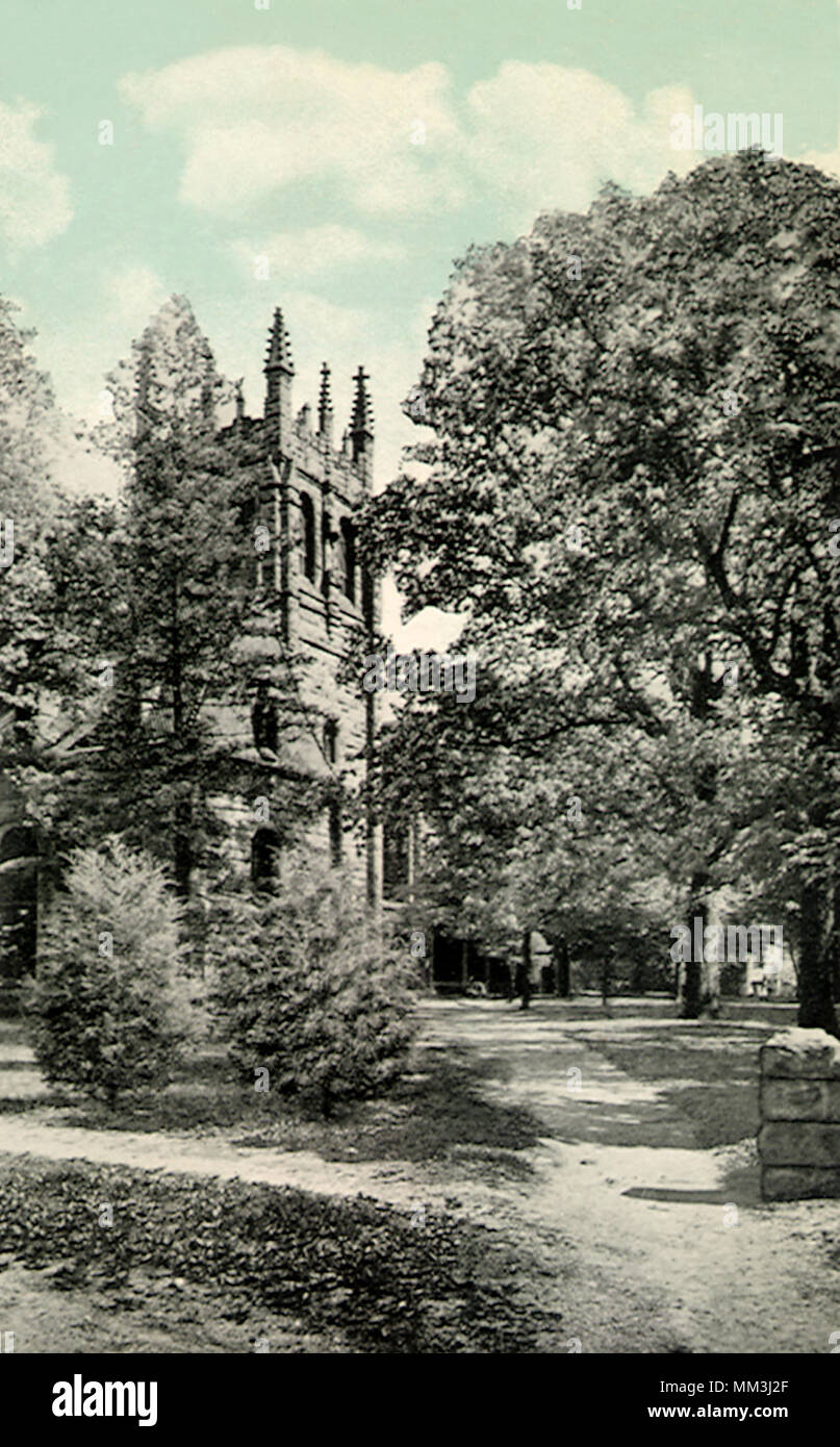 University Tower & Library. Sewanee. 1930 Stock Photo Alamy