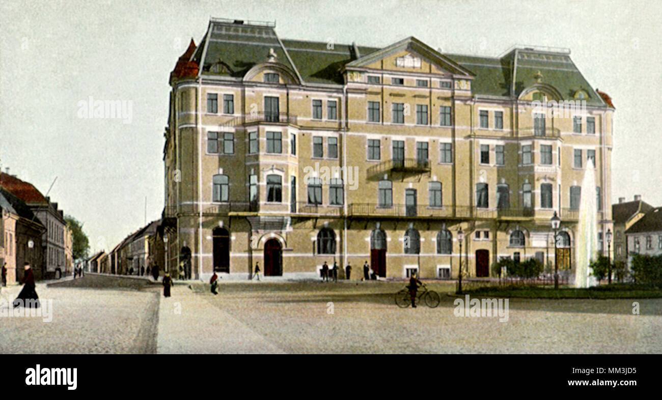 Theater. Jönköping. 1906 Stock Photo