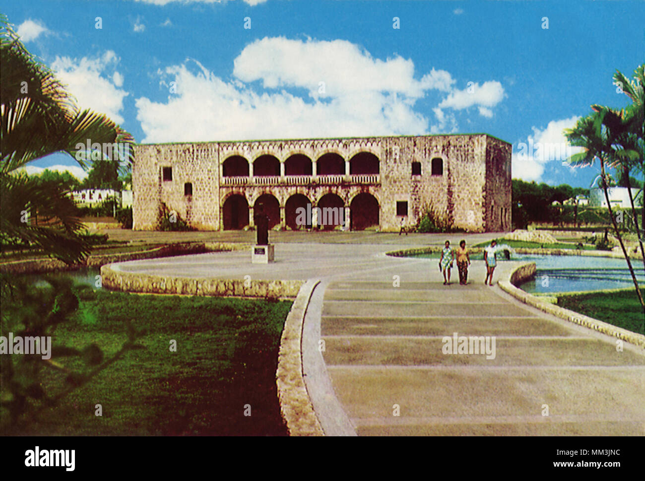 Columbus Alcazar. Santo Domingo. 1950 Stock Photo