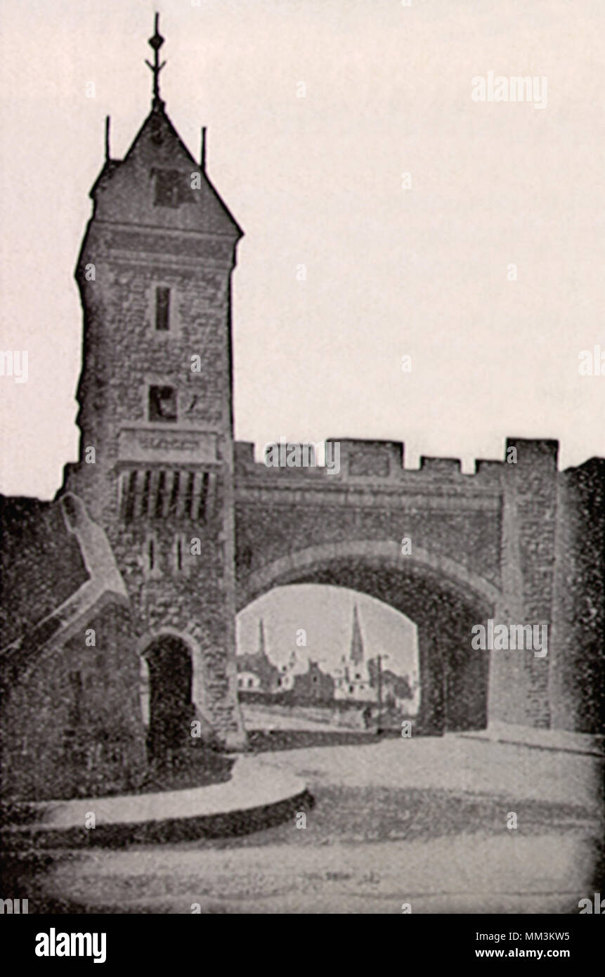Kent Gate. Quebec. 1920 Stock Photo - Alamy