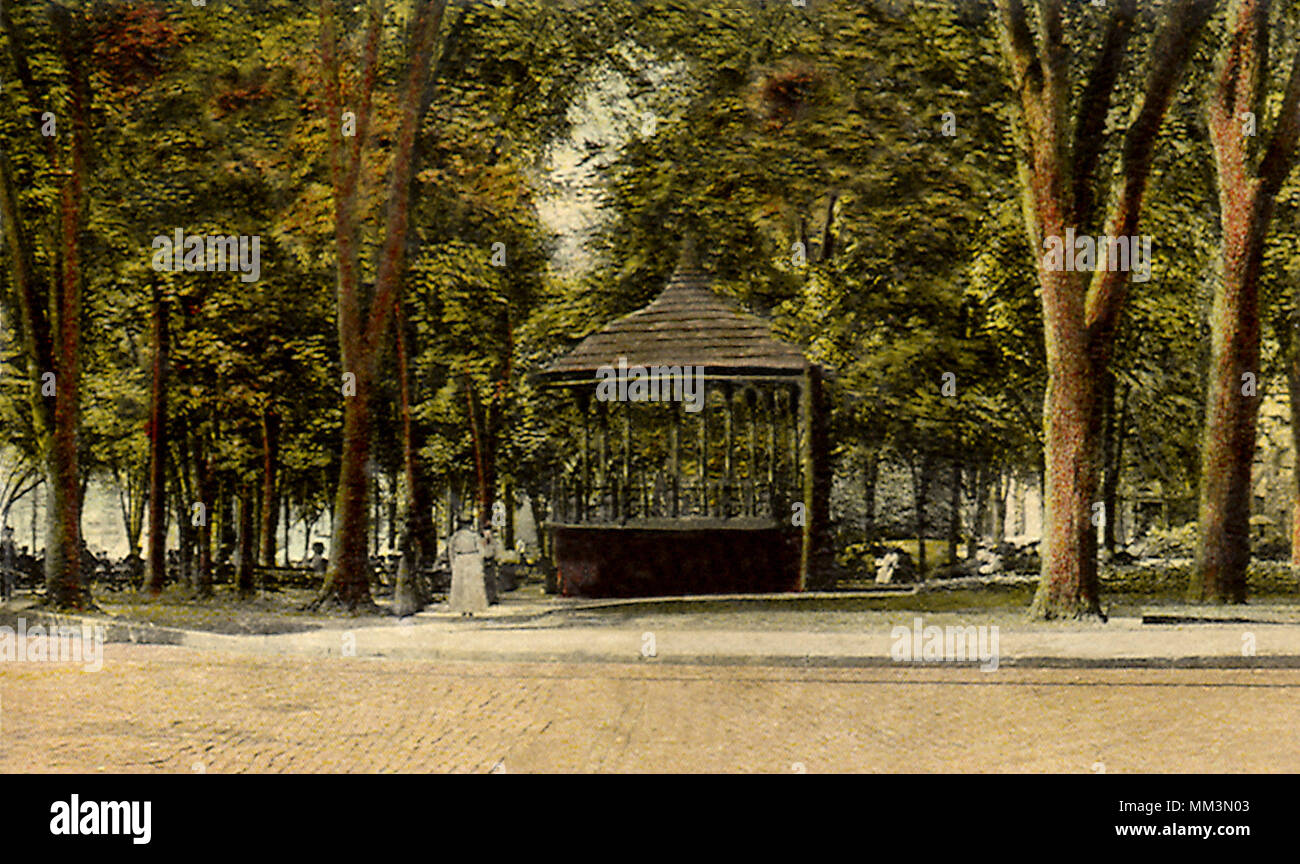 Crescent Park. Schenectady. 1912 Stock Photo