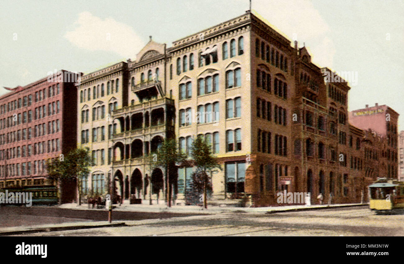 Paxton and Murray Hotels. Omaha. 1935 Stock Photo Alamy