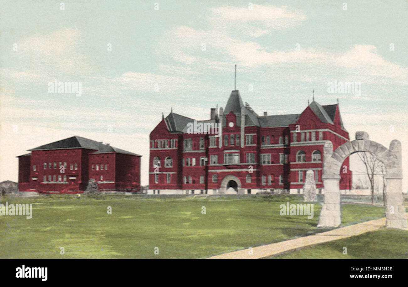 Wesleyan University. Lincoln. 1935 Stock Photo