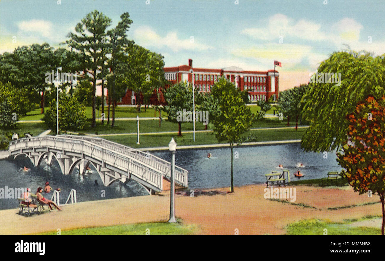 City Park High School Salisbury 1945 Stock Photo 184479430