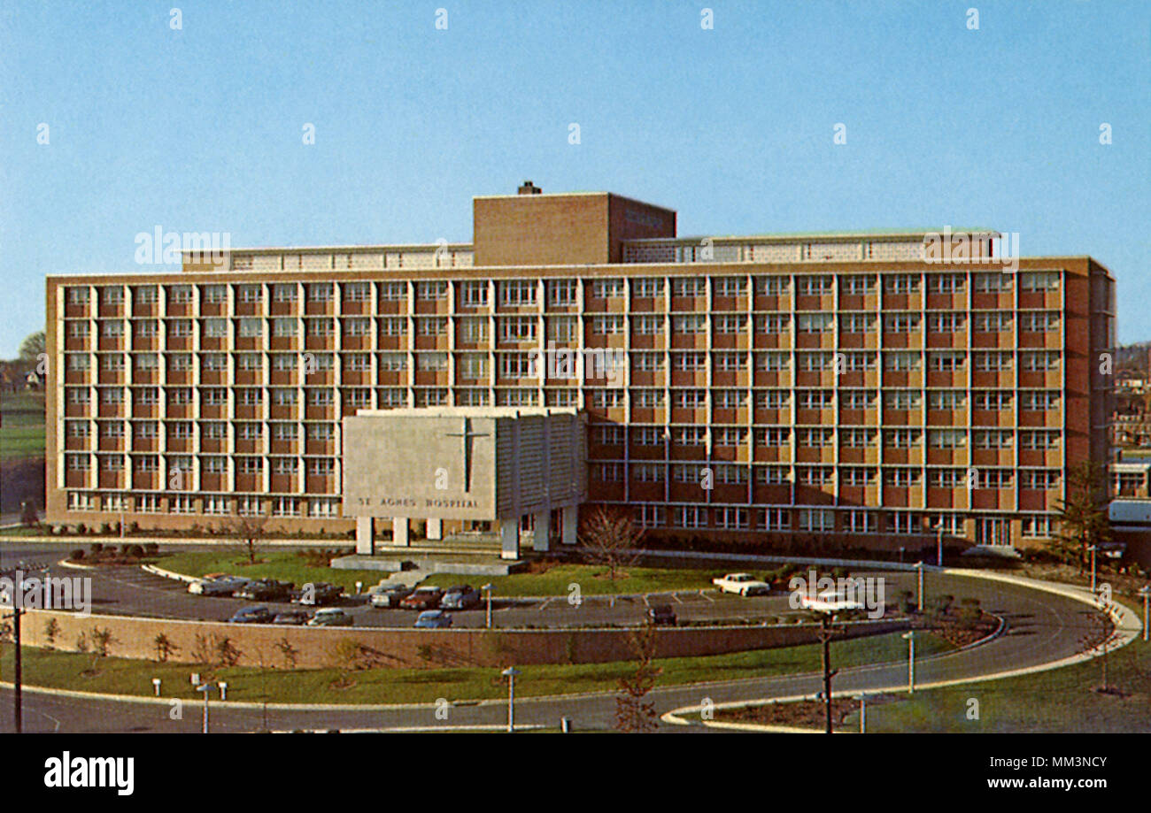St. Agnes Hospital. Baltimore. 1970 Stock Photo Alamy