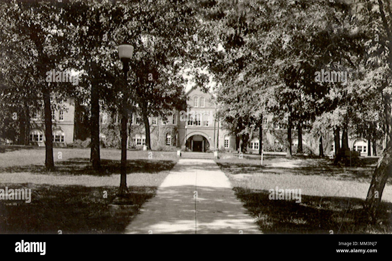 N. E. S. T. C. Campus. Tahlequah. 1930 Stock Photo