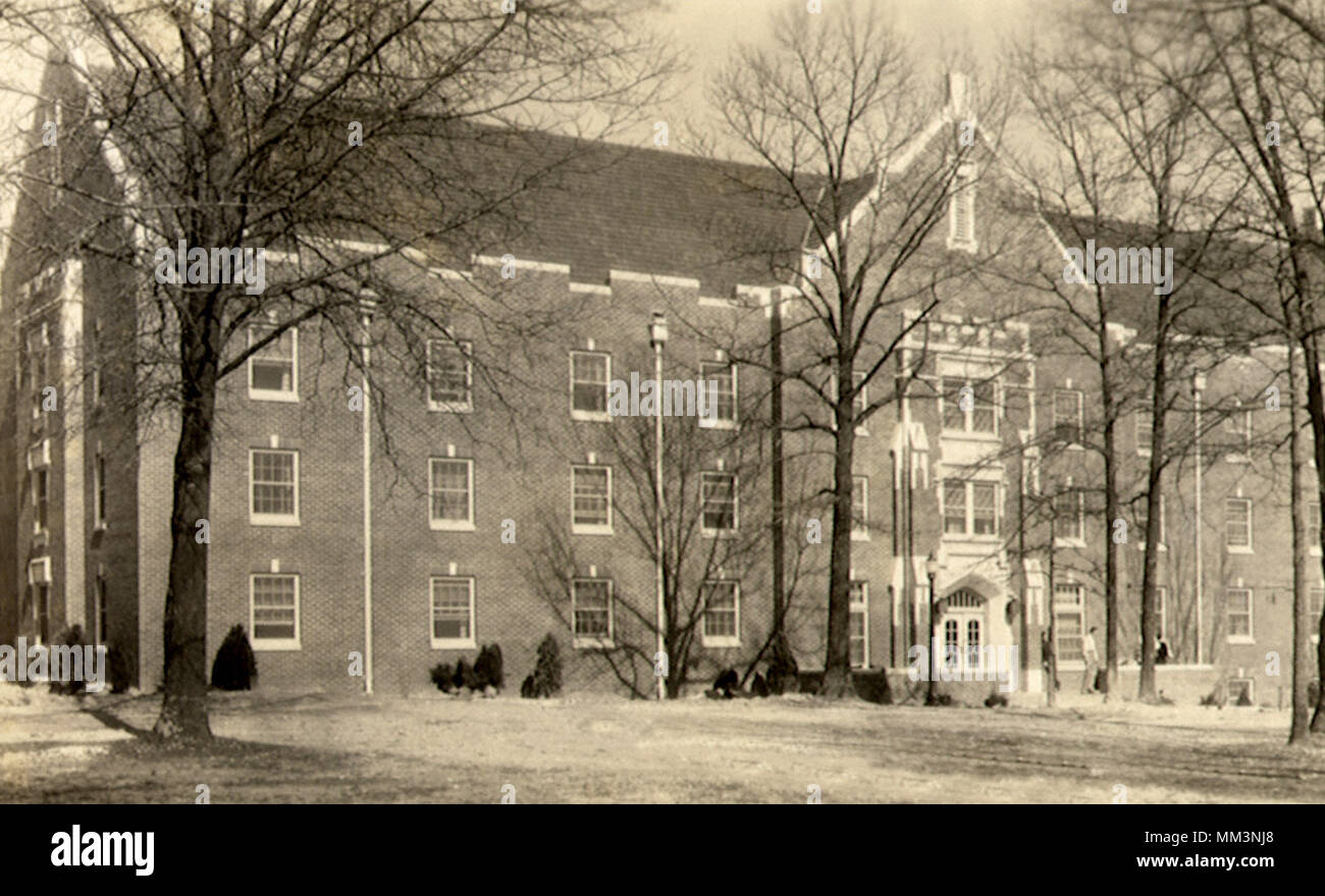 N. E. S. T. C. Haskell Hall. Tahlequah. 1940 Stock Photo
