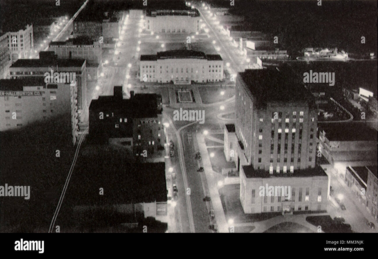 Civic Center. Oklahoma City. 1940 Stock Photo Alamy