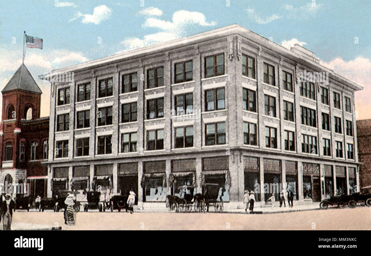Koehler Building & City Hall. Lawton. 1920 Stock Photo Alamy
