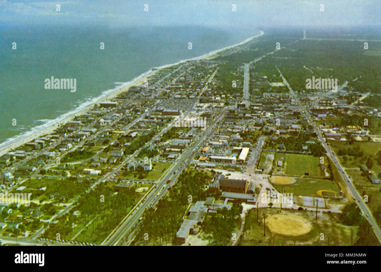 Myrtle beach 1969 stock photo alamy