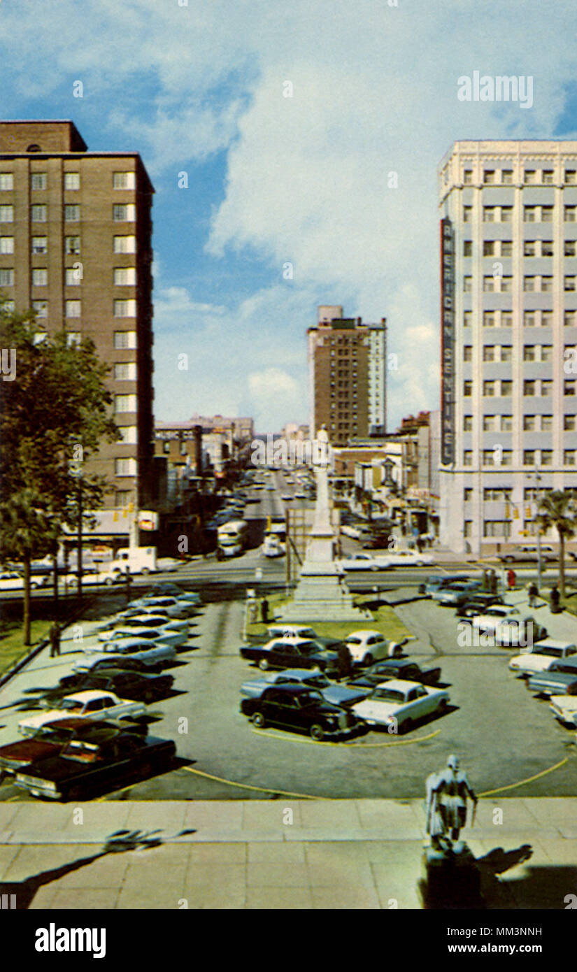 Main Street. Columbia. 1965 Stock Photo