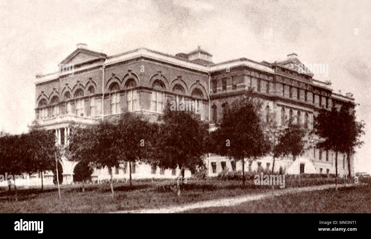 State Capitol Building. Bismarck. 1910 Stock Photo