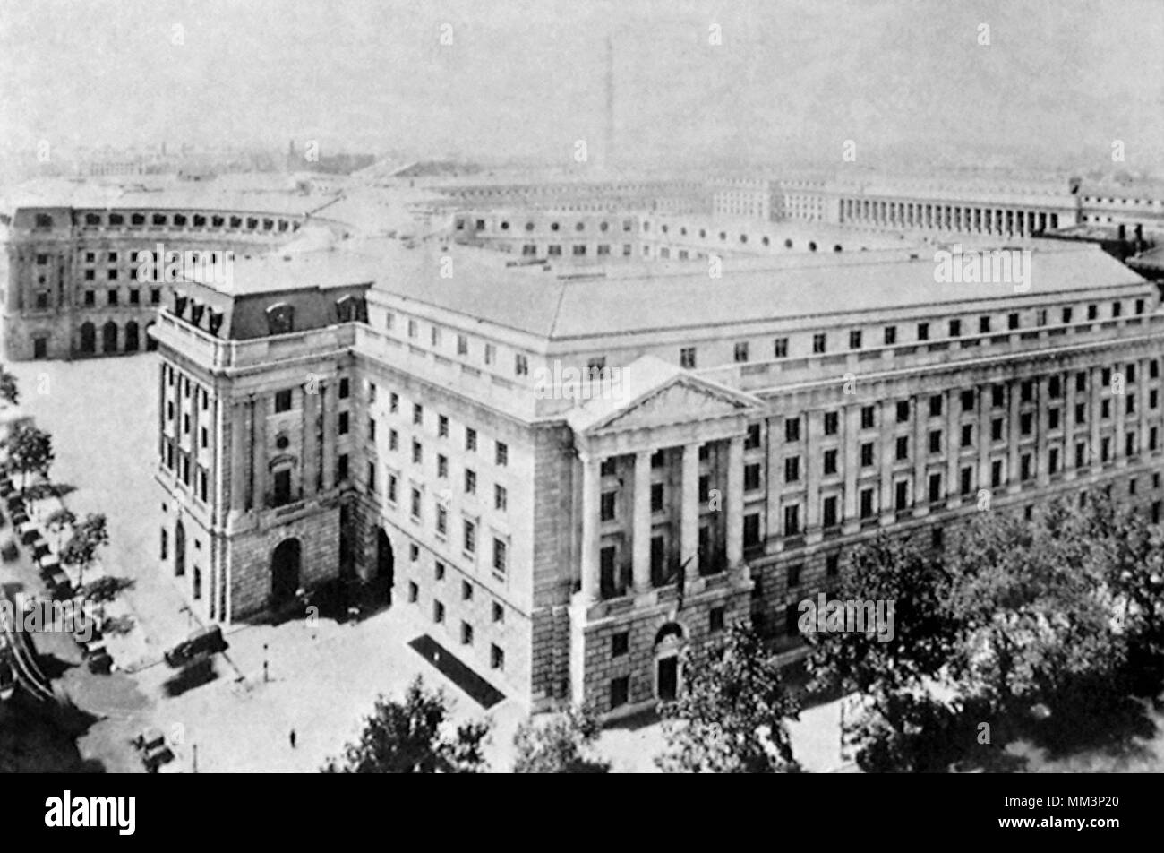 Post Office Department. Washington DC.1905 Stock Photo