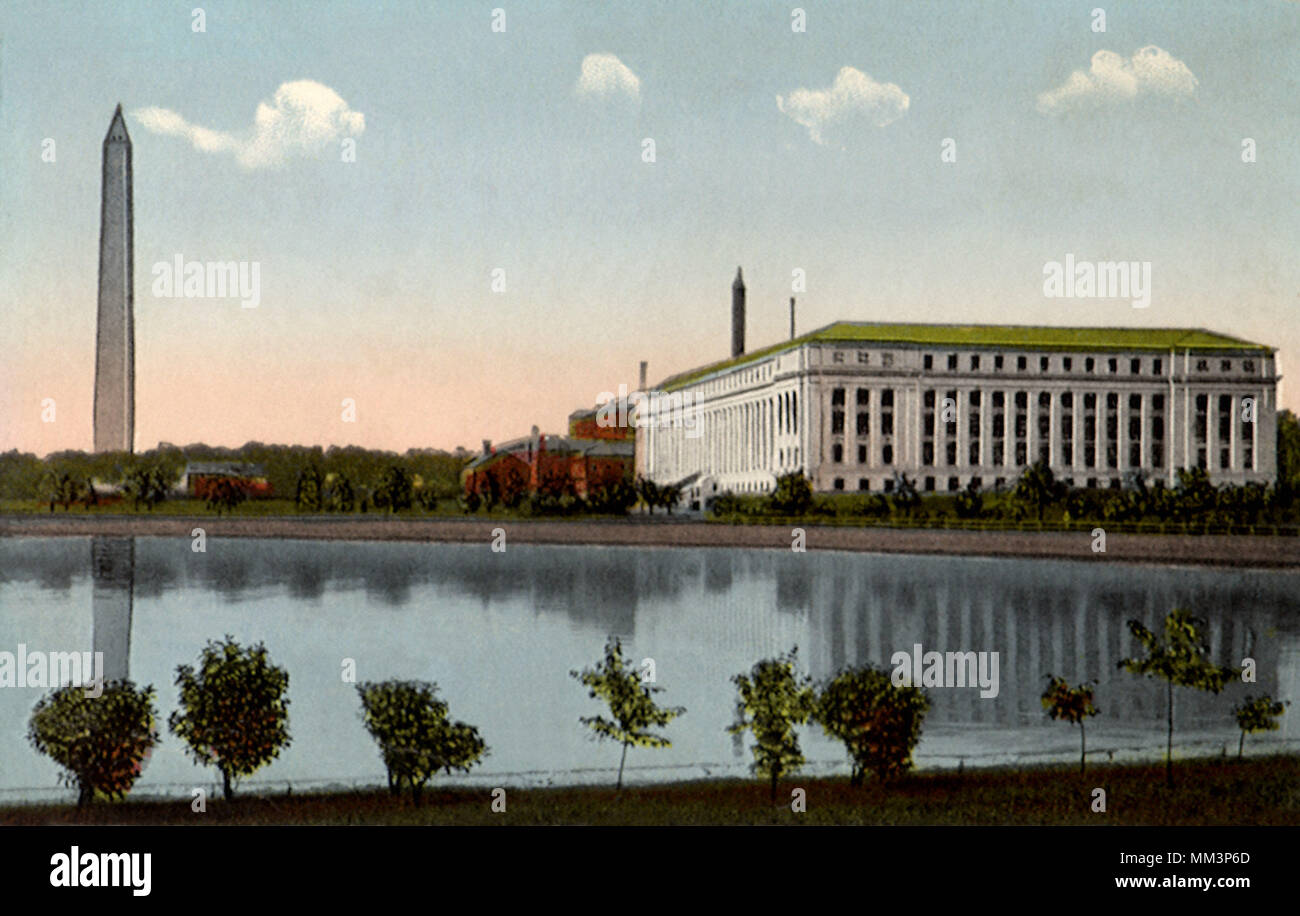 Bureau of Engraving & Printing. Washington DC. 1910 Stock Photo Alamy