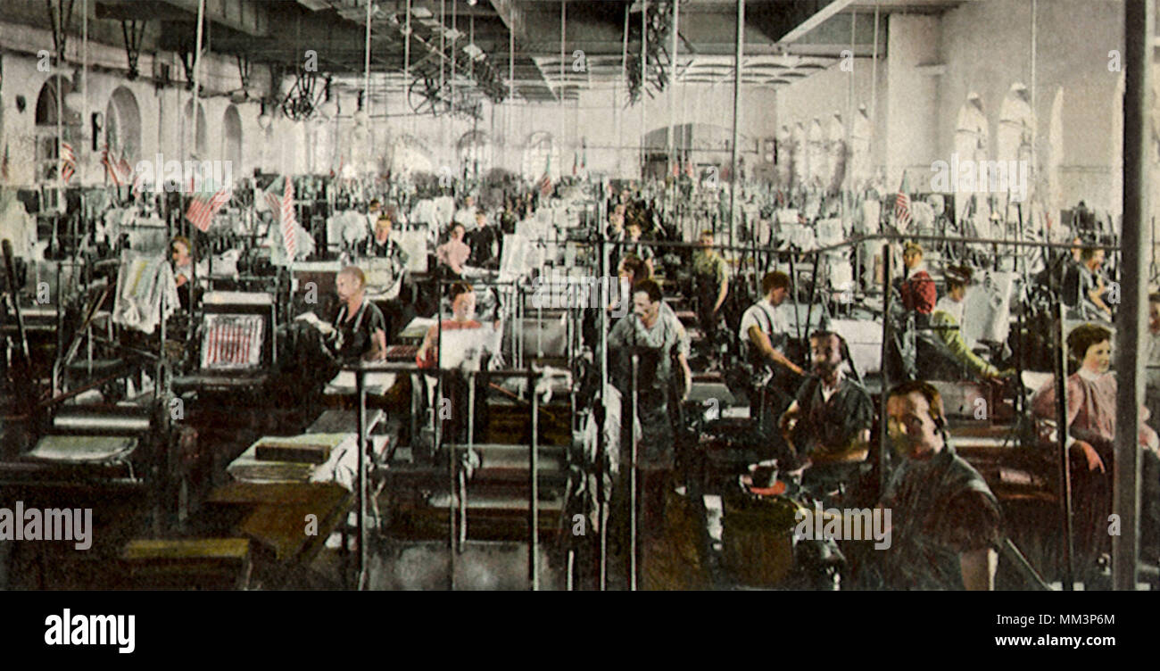 Bureau of Engraving & Printing. Washington DC.1905 Stock Photo Alamy