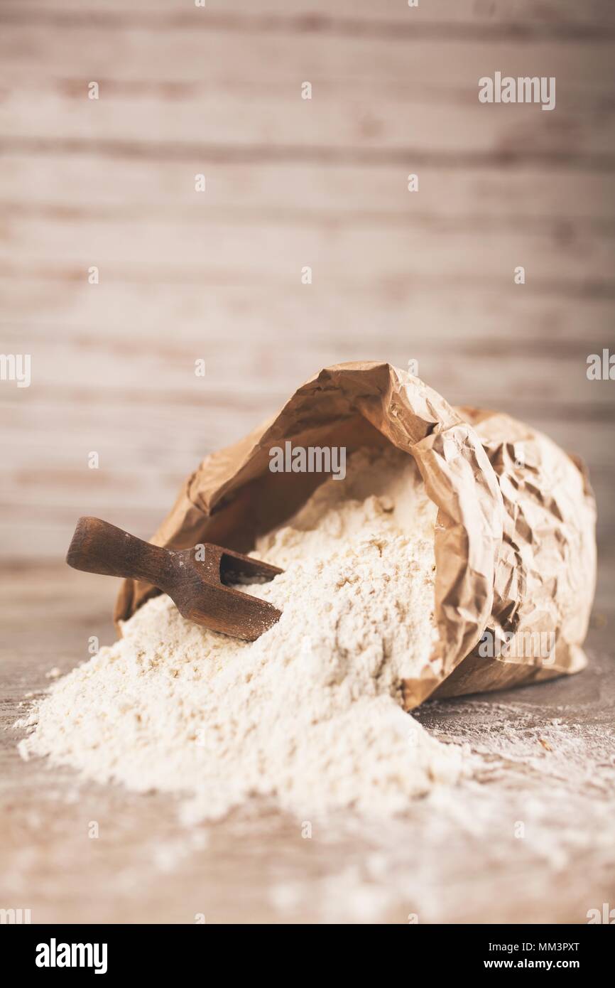 Bag of flour Stock Photo Alamy