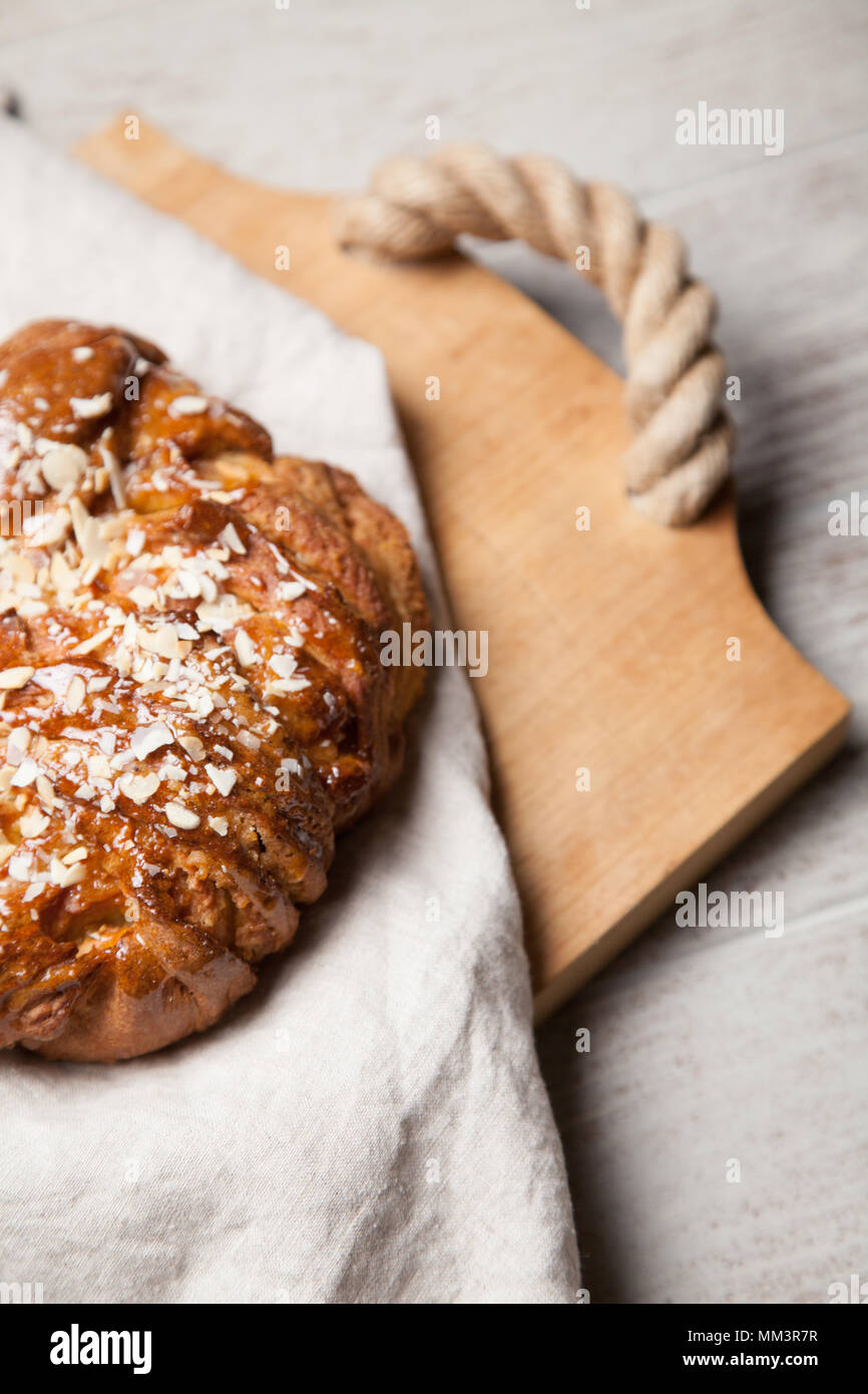 Sweet maple syrup bread Stock Photo Alamy