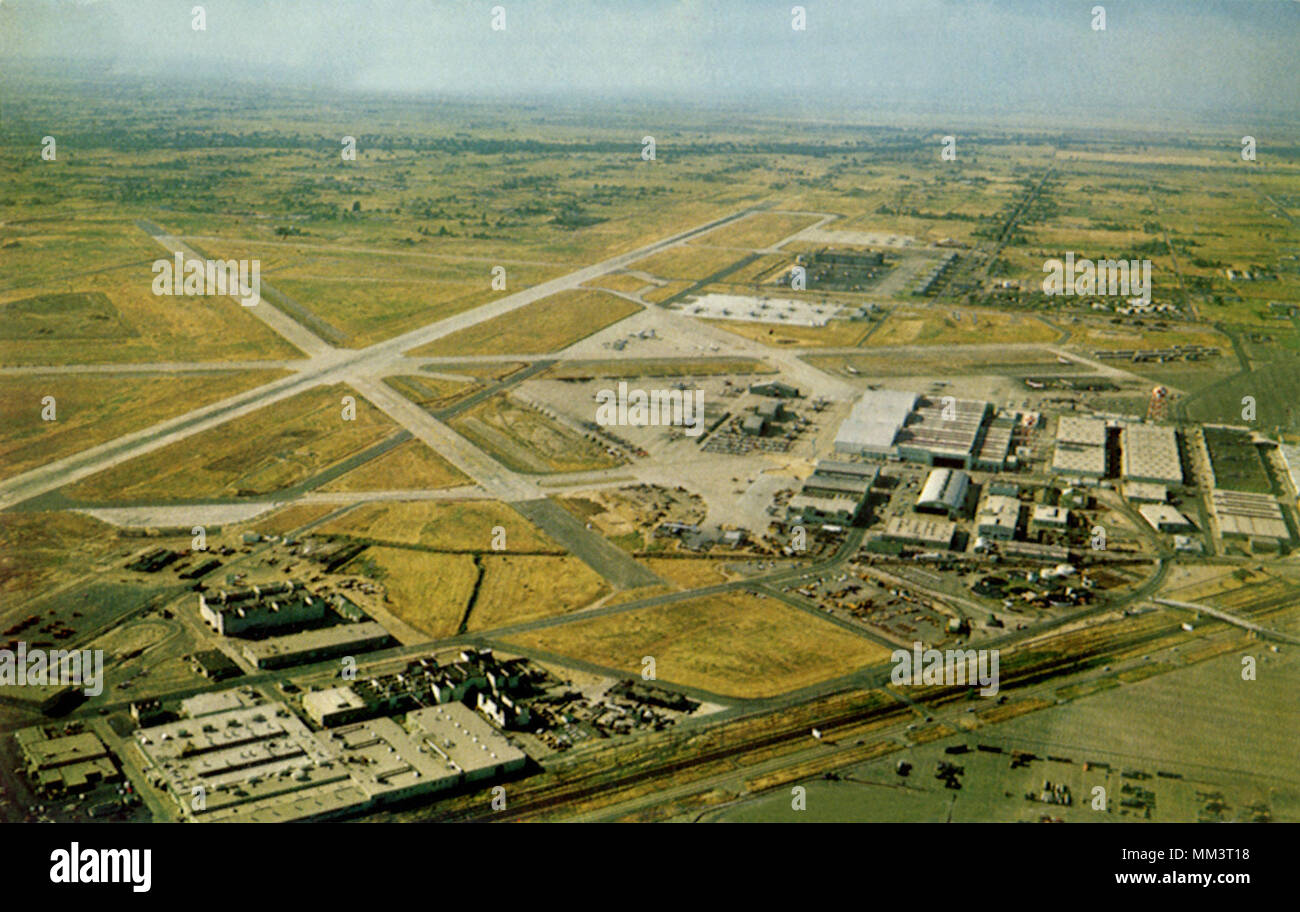 McClellan Air Force Base. Sacramento. 1966 Stock Photo