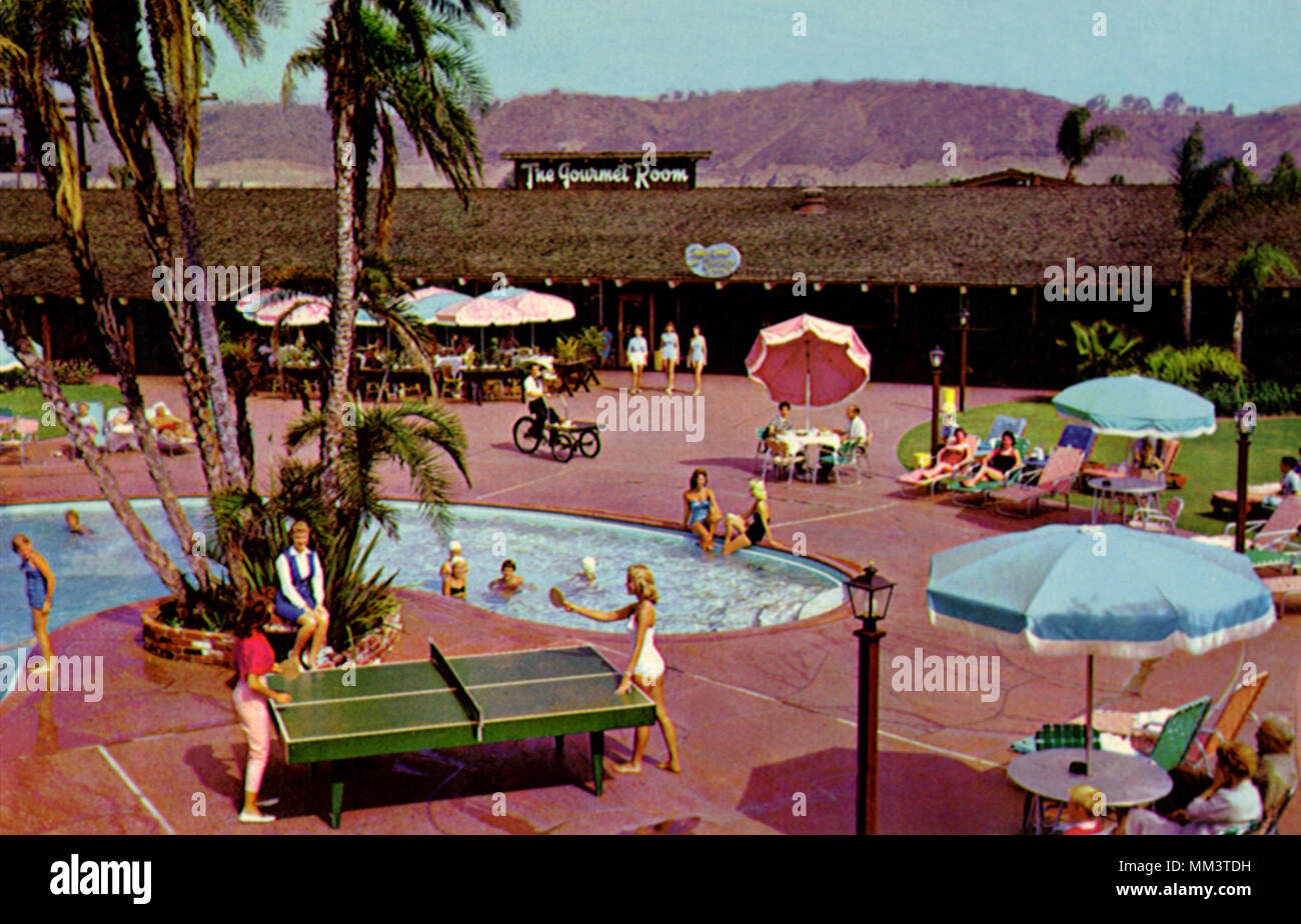 Town & Country Hotel. San Diego. 1960 Stock Photo