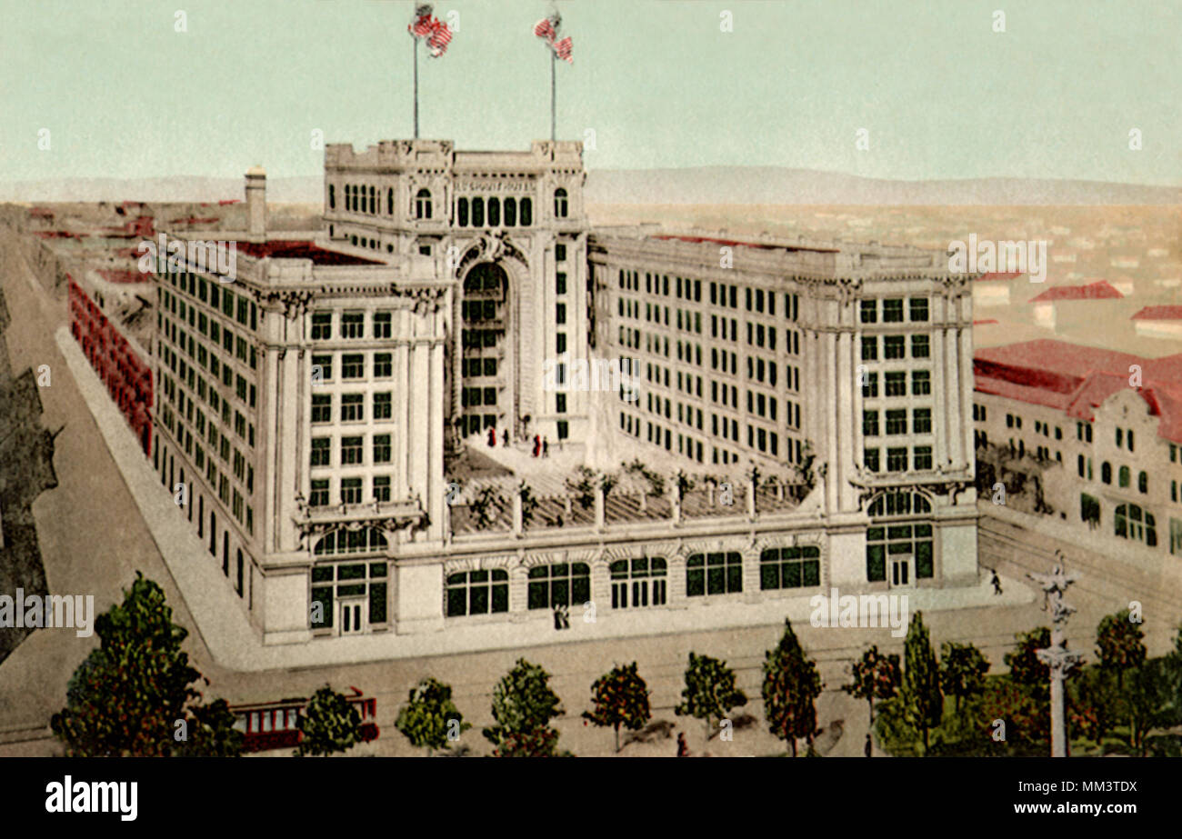 U. S. Grant Hotel. San Diego. 1910 Stock Photo - Alamy