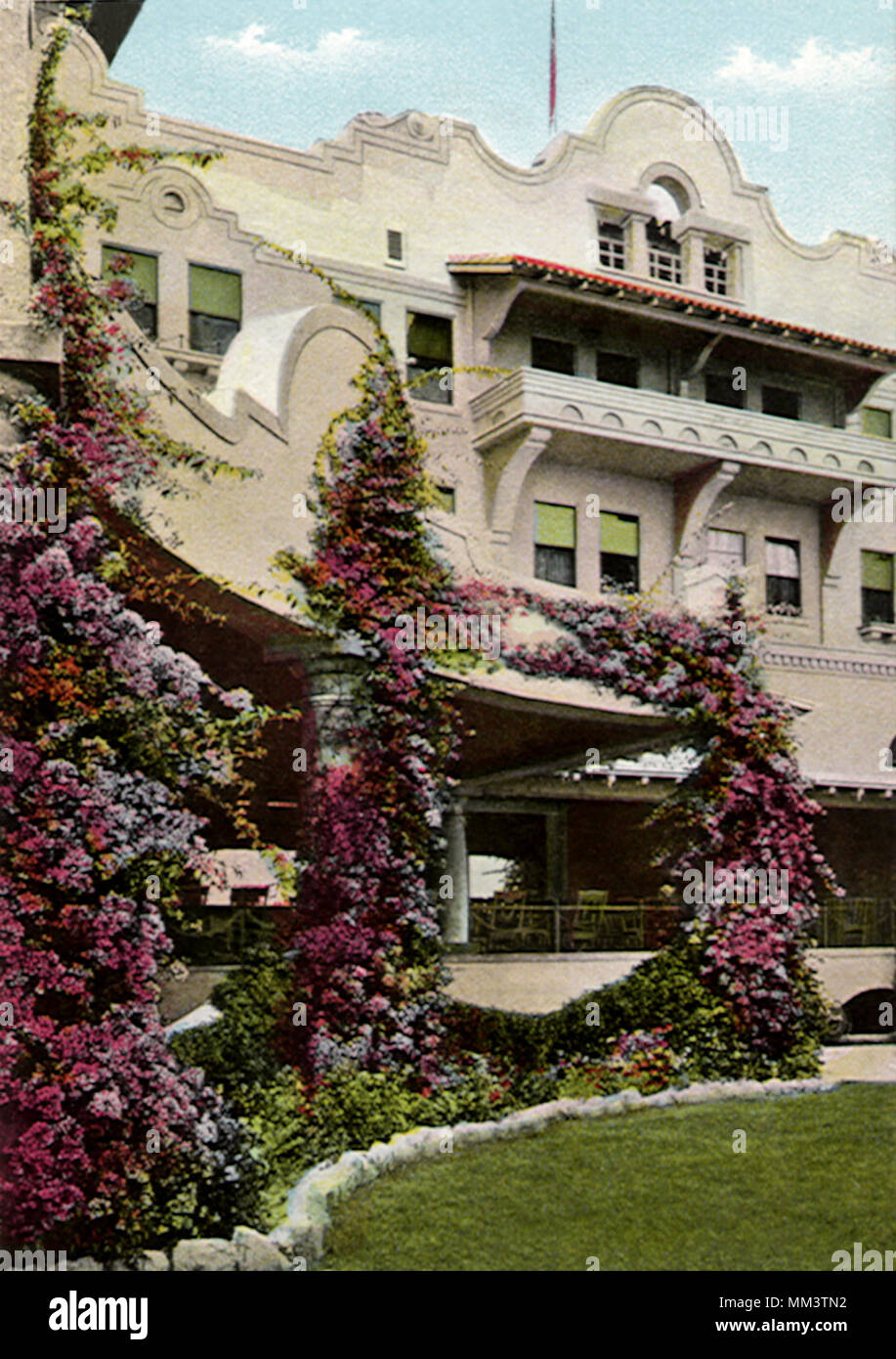 Potter Hotel. Santa Barbara. 1910 Stock Photo Alamy