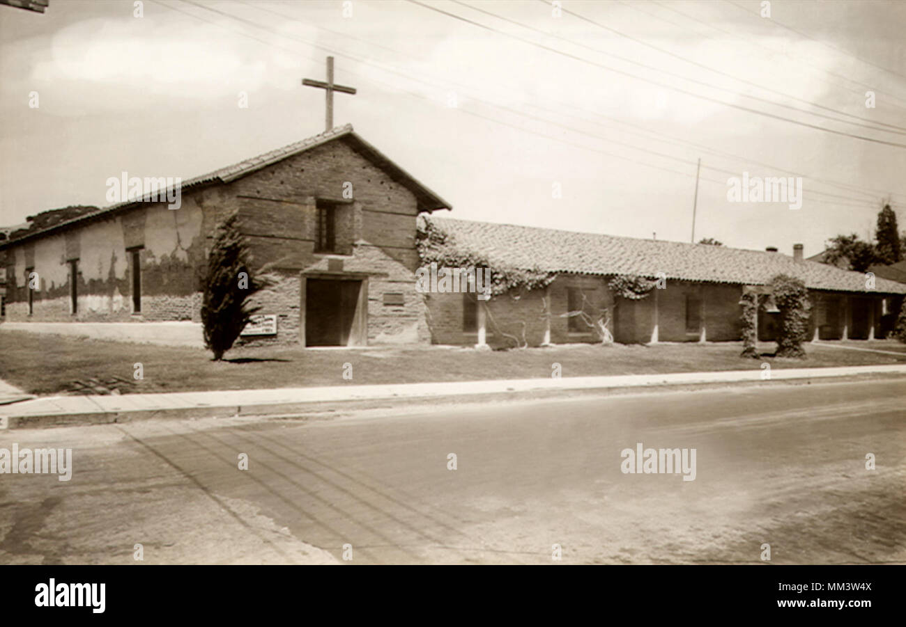Mission San Francisco de Solano. Sonoma. 1935 Stock Photo