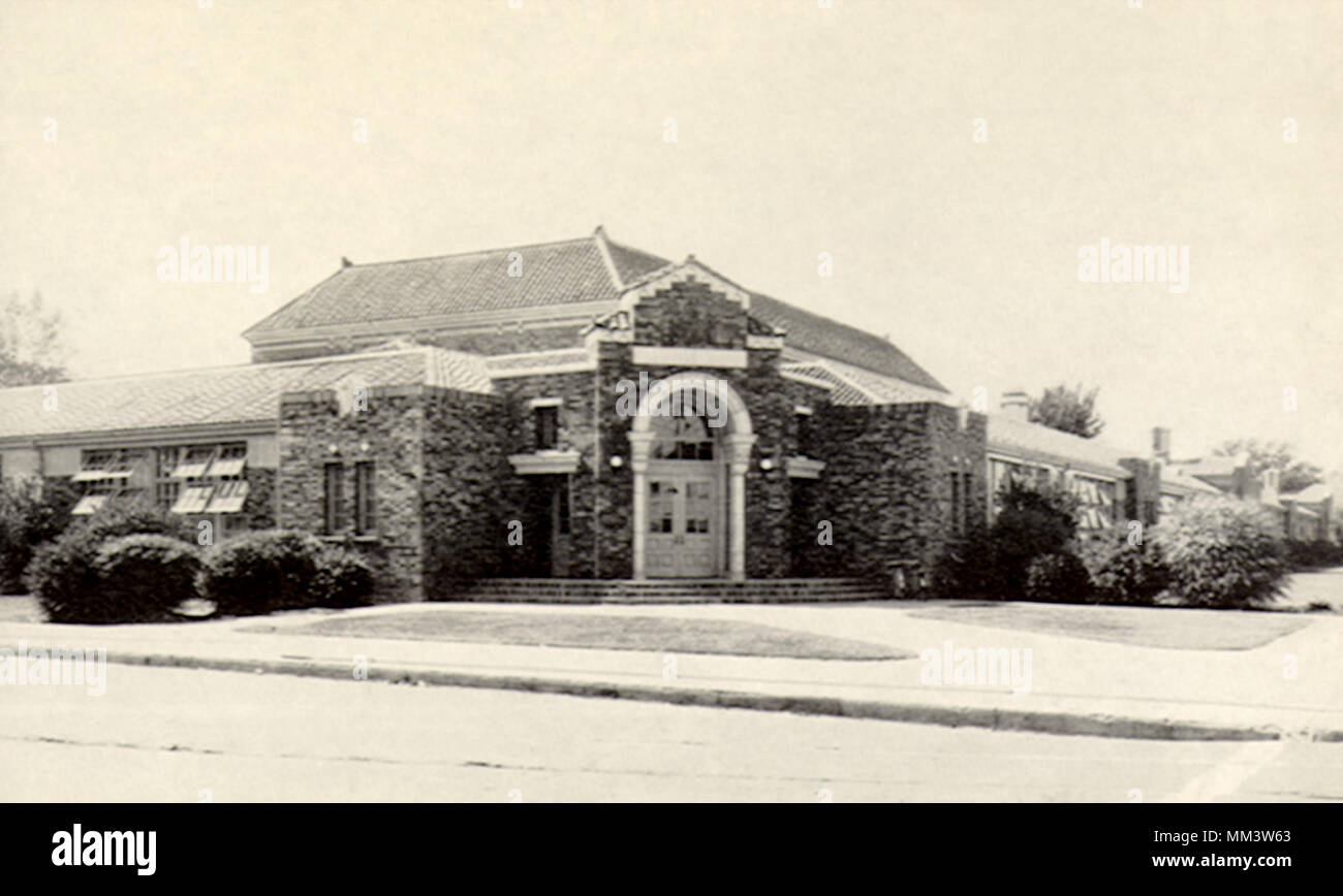 Elementary School. Yuba City. 1925 Stock Photo