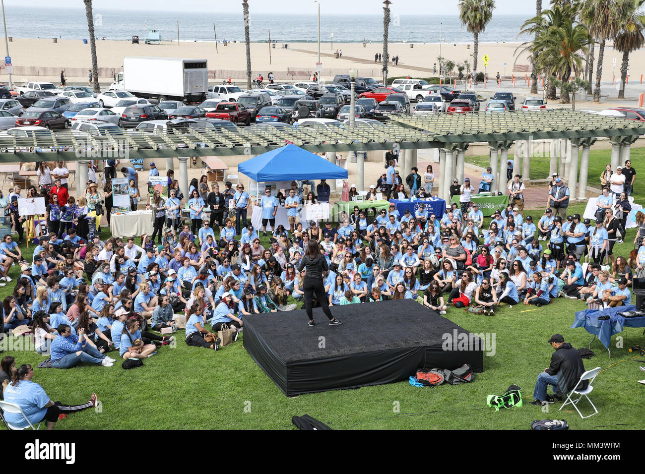 The National Eating Disorders Association (NEDA) Walk was held in Los  Angeles at Crescent Bay Point Park in Santa Monica, California. NEDA is the  largest nonprofit organization dedicated to supporting individuals and