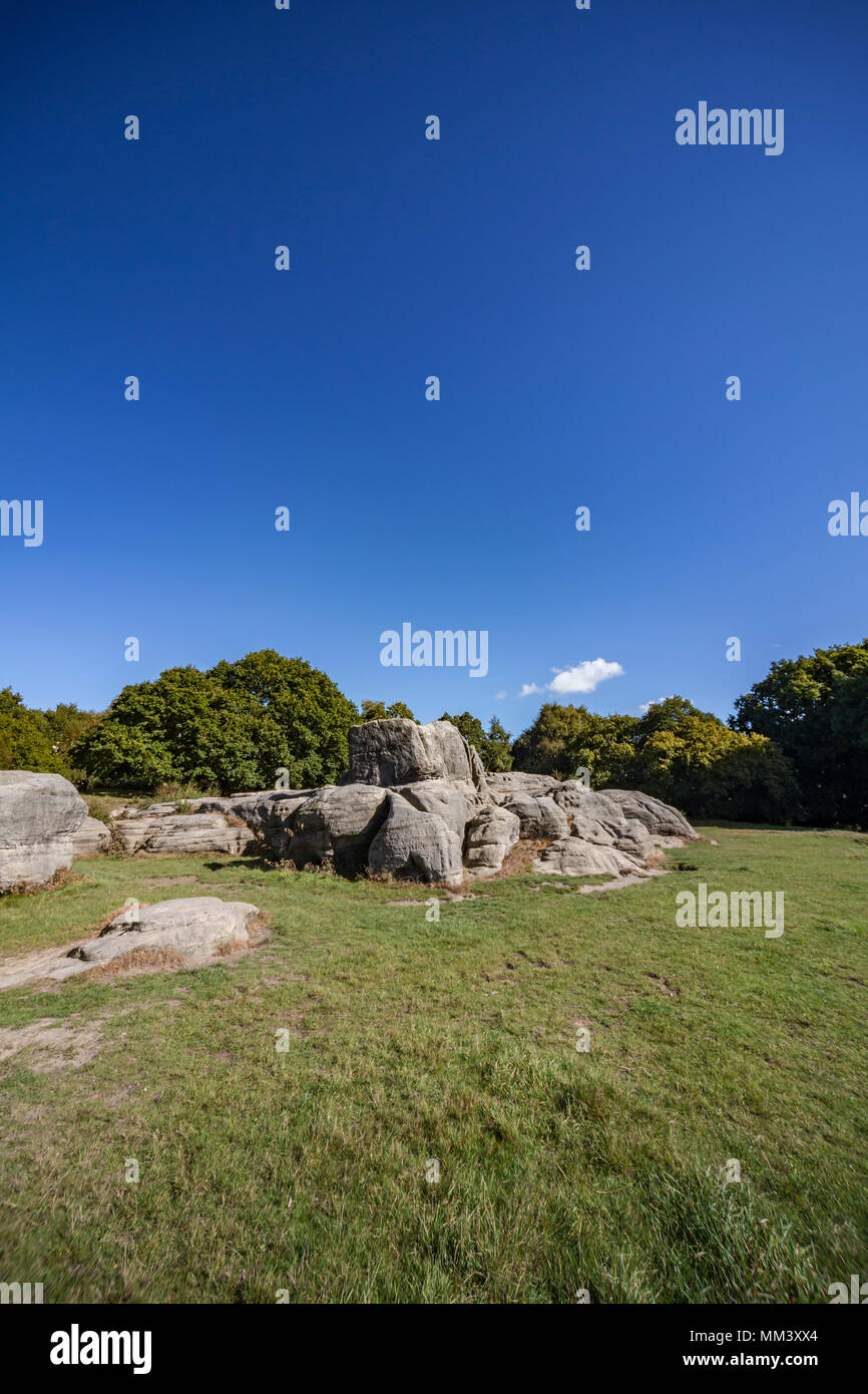 Climbing sandstone tunbridge wells hi-res stock photography and images ...