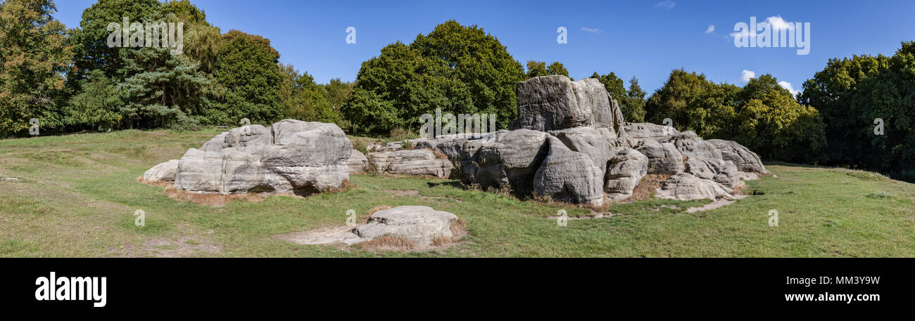 The Wellington Rocks - An outcrop of sandstone rocks on Tunbridge Wells ...