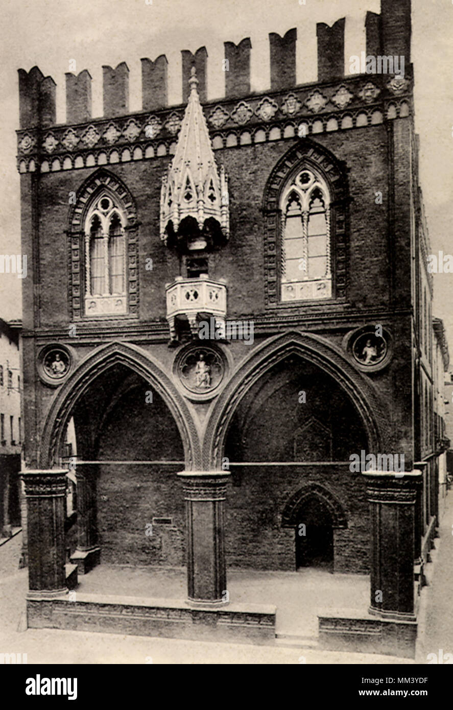 Merchants' Forum. Bologna. 1930 Stock Photo