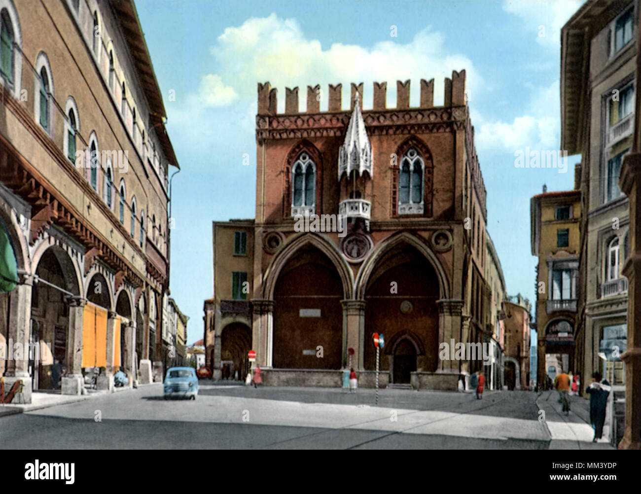 Merchants' Forum. Bologna. 1960 Stock Photo