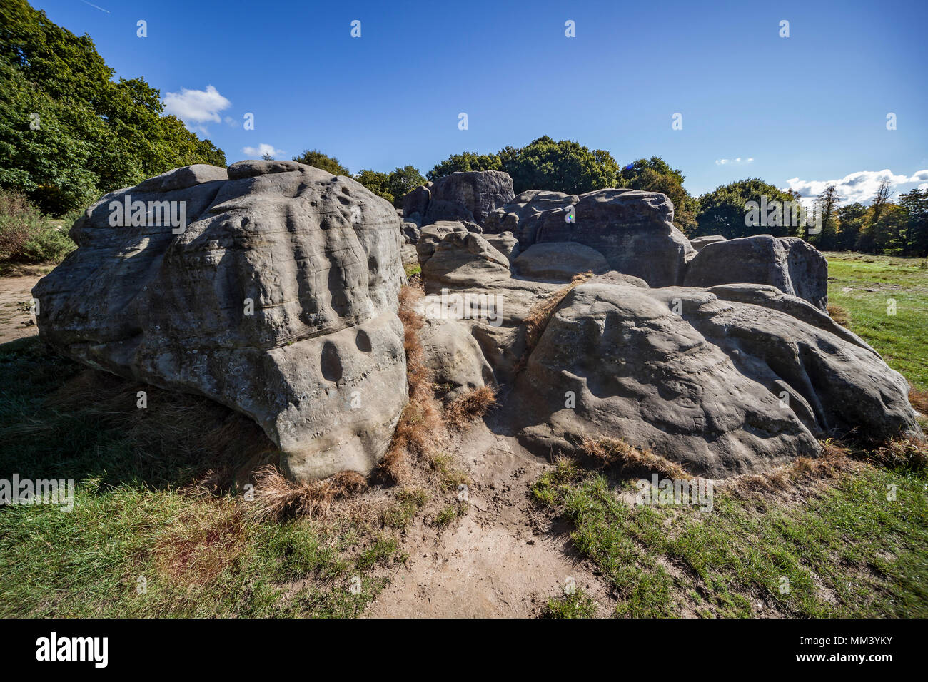 The Wellington Rocks - An outcrop of sandstone rocks on Tunbridge Wells ...