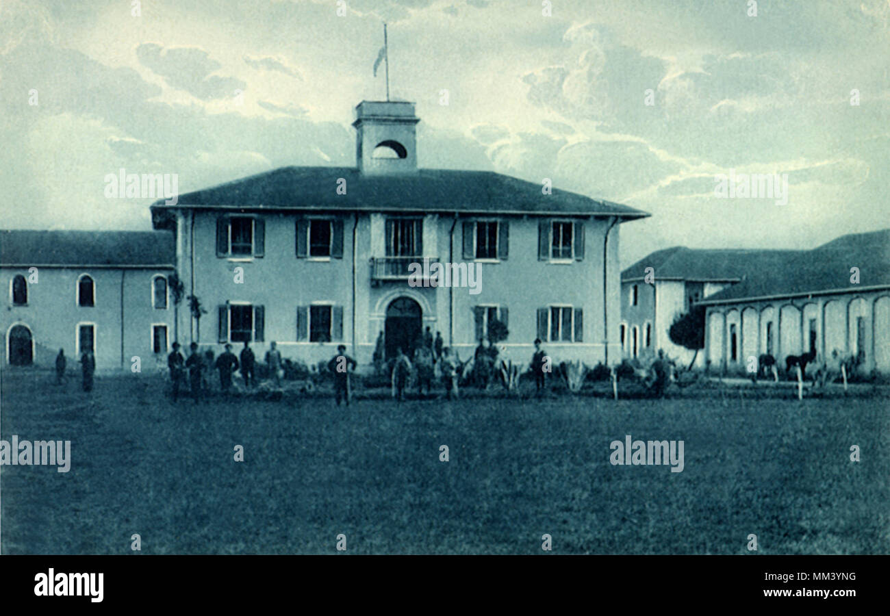 Air Force Base. Capua. 1930 Stock Photo