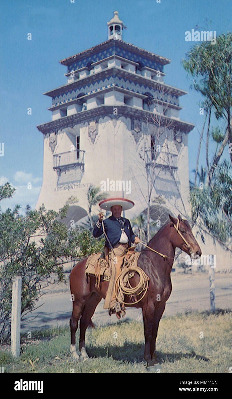Casino of Agua Caliente. Tijuana. 1960 Stock Photo