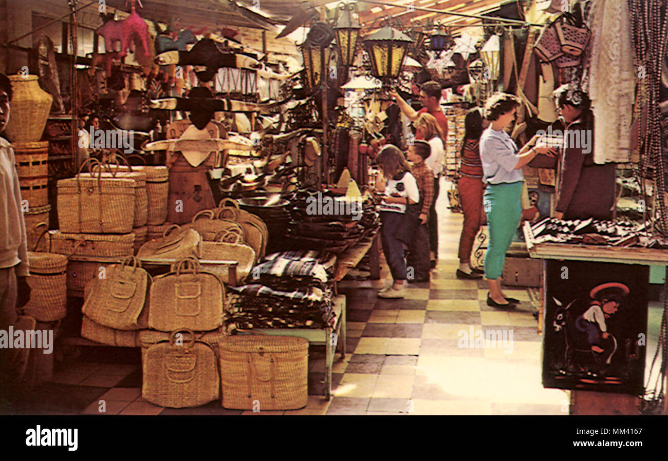 Market. Tijuana. 1960 Stock Photo Alamy