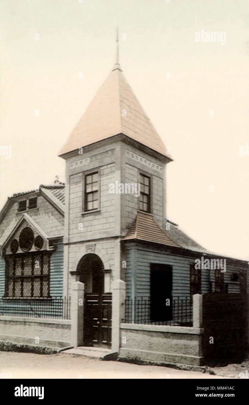 Baptist Church. Kobe. 1910 Stock Photo