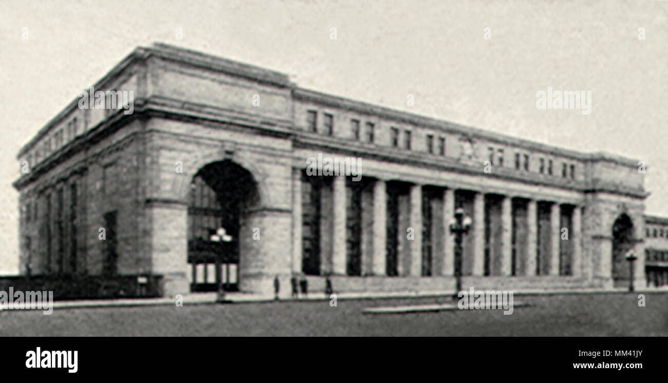 Great Northern Station. Minneapolis. 1920 Stock Photo
