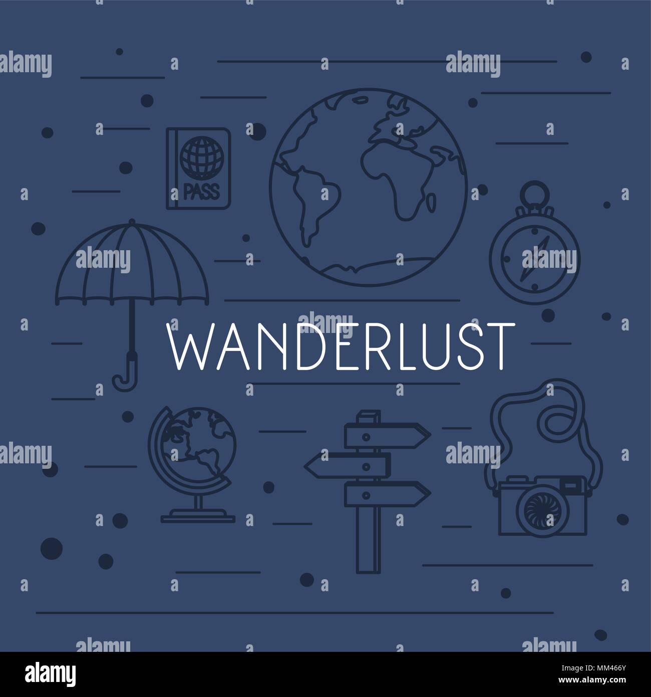 travel around the world set icons Stock Vector Image & Art - Alamy