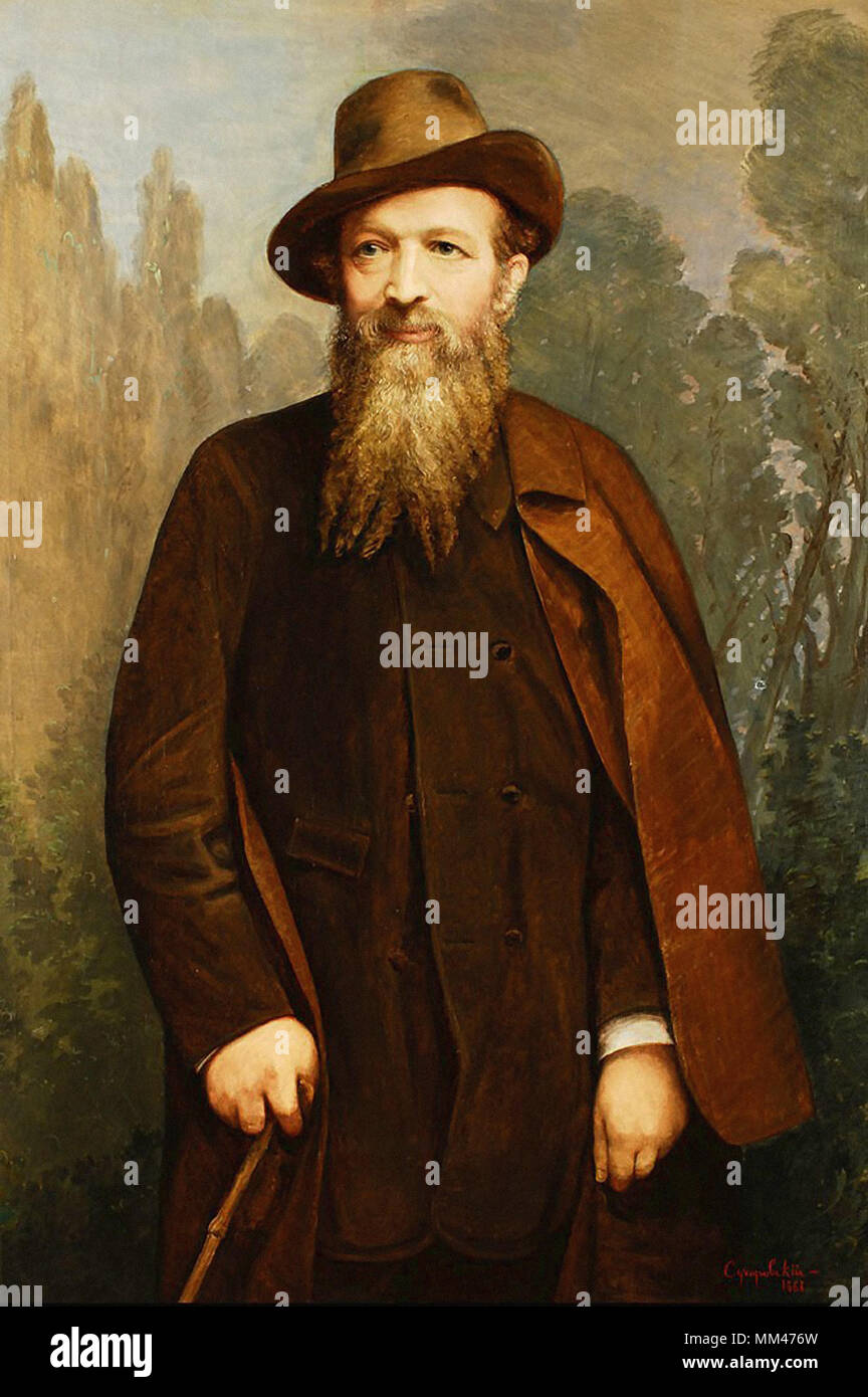 Sukhorovsky Martseli Gavrilovich - Herren-Dreiveirtel-Portrait Stock Photo