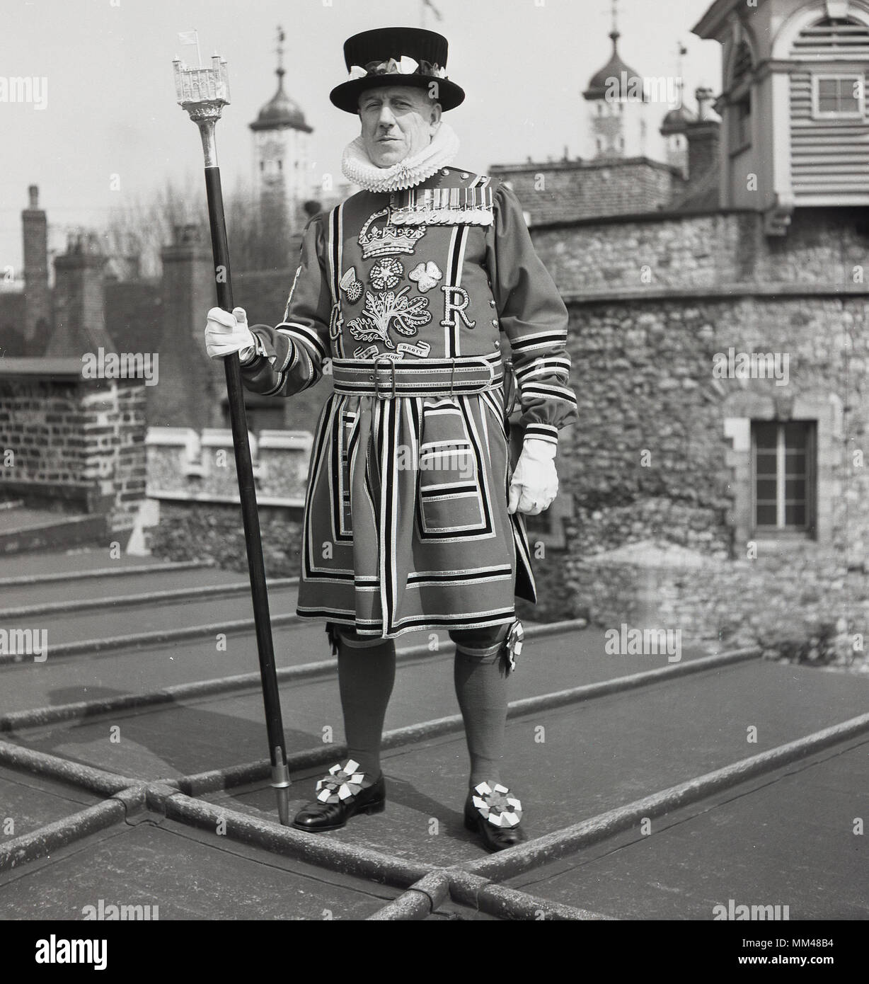 1950s Historical A Yeoman Warder Of The Fortress Of The Tower Of 1950s-historical-a-yeoman-warder-of-the-fortress-of-the-tower-of