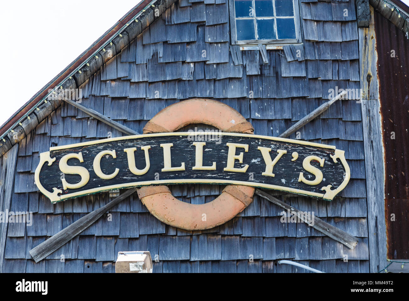 Sculleys Seafood in Madeira Beach Florida Stock Photo Alamy