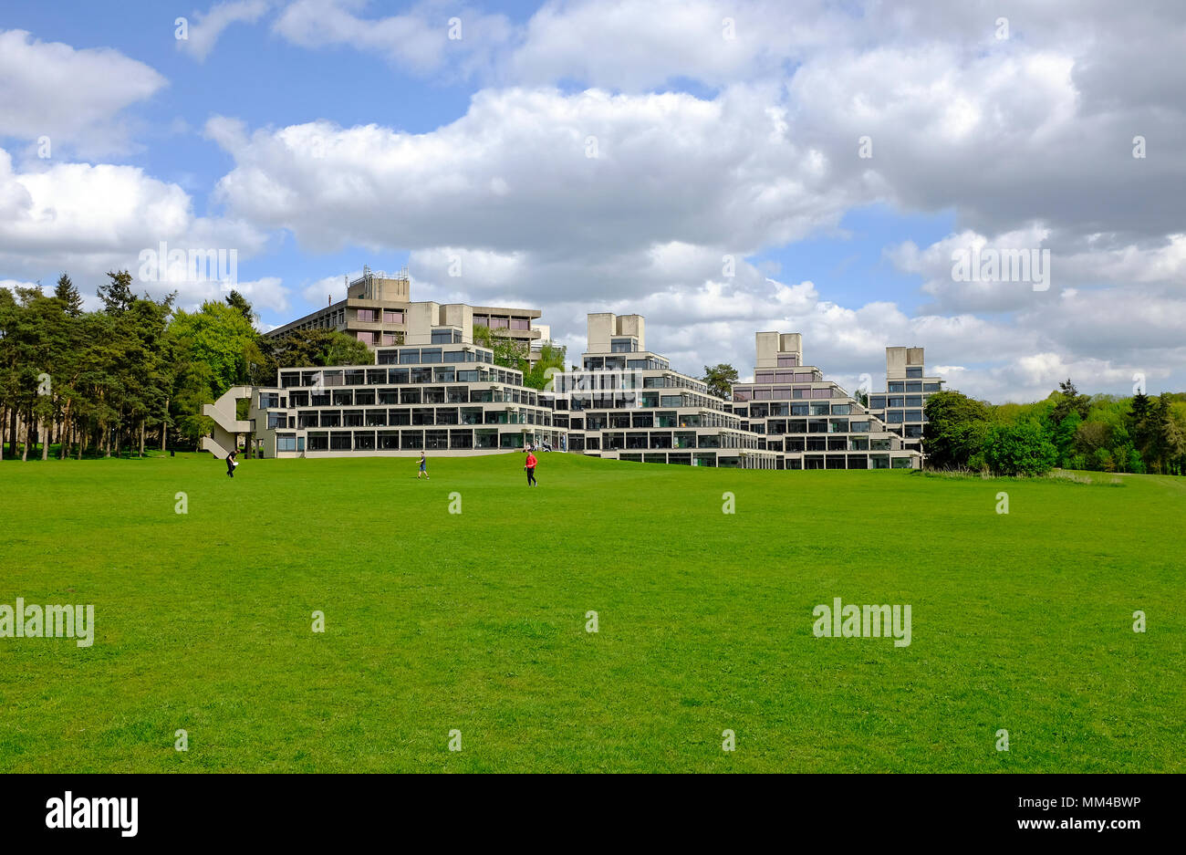 Uea University Of East Anglia Campus Students Uk Norwich Hi-res Stock ...